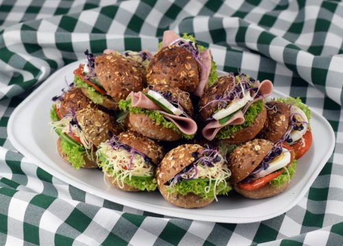 Sokmagvas mini szendvics vegyesen
